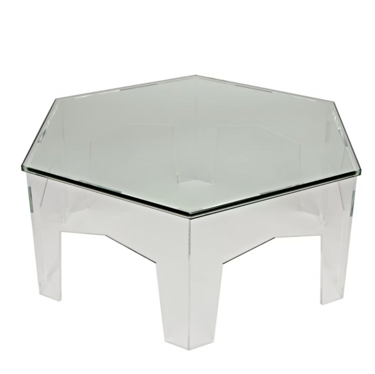 Exotic Moroccan Acrylic Coffee Table